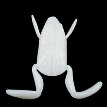 Load image into Gallery viewer, 1PC Lure Topwater Kicking Frog Simulation TPE Frog Bait Long Cast Surface Black Pit Wild Fishing Fake Bait