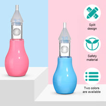 Load image into Gallery viewer, Children Kids Silicone Nasal Aspirator for Baby Suction Pump Nose Cleaner Soothing Nose Cleaning Device Nasal Cleaning Tools