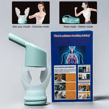 Load image into Gallery viewer, Respiratory Trainer Strength Training Running Swimming Lung Capacity Strong Lung Abdominal Pressure Exercise Respiratory Trainer