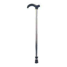 Load image into Gallery viewer, Two Sections of Reinforced Mountain Climbing Outdoor Cane Aluminum Alloy Ultra Light Anti Slip Elderly Cane Telescopic Cane Walking Aid Cane