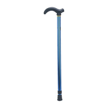 Load image into Gallery viewer, Two Sections of Reinforced Mountain Climbing Outdoor Cane Aluminum Alloy Ultra Light Anti Slip Elderly Cane Telescopic Cane Walking Aid Cane
