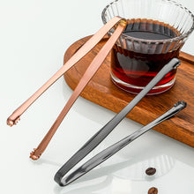 Load image into Gallery viewer, Stainless Steel Ice Cube Clip Ice Tong Bread Food BBQ Clip Barbecue Clip Ice Clamp Tool Bar Kitchen Accessories