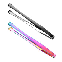 Load image into Gallery viewer, Stainless Steel Ice Cube Clip Ice Tong Bread Food BBQ Clip Barbecue Clip Ice Clamp Tool Bar Kitchen Accessories
