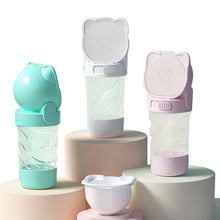 Load image into Gallery viewer, Pet Supplies Pet Water Cup Multi-functional Outdoor Travel Water and Food Cup Portable Travel Cup Feeding Drinking Device