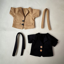Load image into Gallery viewer, 17cm Labubu Vintage Cozy Coat Fashion Outfits Miniature Doll Clothes for 17cm Cotton Dolls DIY Wardrobe Accessories