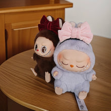 Load image into Gallery viewer, Miniature Bow Headband Hair Accessory for 17cm Labubu Dolls Cute DIY Doll Clothes Fashion Accessories Lovely Outfit Gifts for Girls Friends
