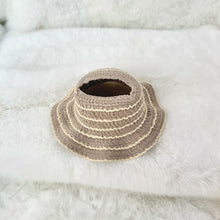 Load image into Gallery viewer, Suitable for 17cm Labubu Picnic Set Spring Straw Hat and Dress Set, DIY Vibrant and Elegant Clothing Labubu Miniature Clothes