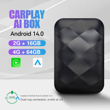 Load image into Gallery viewer, Upgrade 3IN1 Android14 Wireless Carplay Android Auto Adapter Plug&Play For Youtube Netflix Dongle Wireless Car AI TV BOX
