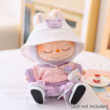 Load image into Gallery viewer, Miniature Lovely Sweater Saree Set for 17cm Labubu Dolls Cute DIY Doll Clothes Fashion Accessories Lovely Outfit Gifts for Girls Friends