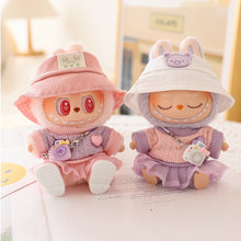 Load image into Gallery viewer, Miniature Lovely Sweater Saree Set for 17cm Labubu Dolls Cute DIY Doll Clothes Fashion Accessories Lovely Outfit Gifts for Girls Friends
