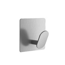 Load image into Gallery viewer, 1/4pcs Stainless Steel Adhesive Wall Hooks for Bathroom Kitchen Towel Key And Clothes Hanger Organizer Strong And Durable