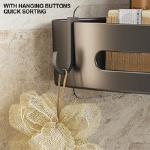 Load image into Gallery viewer, 1/2/3pcs Adhesive Bathroom Shelves No Punching Shampoo Holder Shower Caddy And Towel Storage Organizer for Corner Space Saving