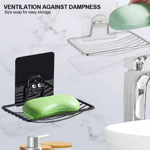 Load image into Gallery viewer, 1PC Stainless Steel Bathroom Soap Holder No-Drill Wall-Mounted Design, Single Layer Drainage Design, Simple And Practical Bathroom Shelf