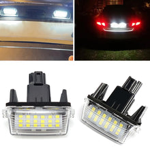 Load image into Gallery viewer, 1/2Pcs Car Rear License Number Plate Light LED Lamp Whte For Toyota Camry 2012-2016 YARISL VIOS COROLLA 2014-2016 Accessories