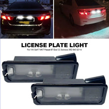 Load image into Gallery viewer, 1/2Pcs Car LED License Plate Light For Beetle For VW Golf 7 MK7 Passat B7 Eos CC Scirocco 35D 943 021 A 35D943021A 1K8943021C