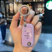 Load image into Gallery viewer, 3 Buttons TPU Key Case Cover for LADA Vesta Granta XRay Kalina Priora Sedan Sport for Renault Fluence Clio Megane for Mercedes