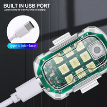 Load image into Gallery viewer, Car Interior Touch Light Wall Reading Lamp USB Charging Ceiling Light Ambient Mood Trunk Light Inside Waterproof Sports Lamp