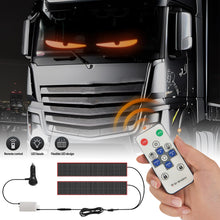 Load image into Gallery viewer, Devil Eye LED Truck Car Pixel Panel Light Remote Control Soft Foldable Lighting Graffiti Scrolling For Board Windshield Advertising Screen