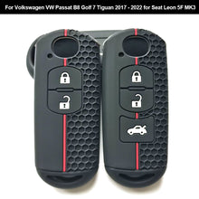 Load image into Gallery viewer, 2 Buttons Silicone Key Case Cover Protected Fob Accessories For Mazda 2 3 6 Axela Atenza CX-5 CX5 CX-3 CX-7 CX8 CX-9 2016 - 2019