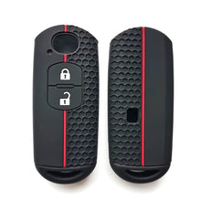 Load image into Gallery viewer, 2 Buttons Silicone Key Case Cover Protected Fob Accessories For Mazda 2 3 6 Axela Atenza CX-5 CX5 CX-3 CX-7 CX8 CX-9 2016 - 2019