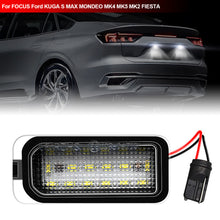 Load image into Gallery viewer, 1Pc Car LED License Plate Lights Number Plate Lamp Replacement Signal Light Car 12V Light For FOCUS Ford KUGA S MAX MONDEO MK4 MK5 MK2 FIESTA