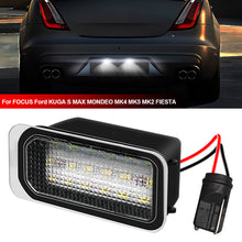 Load image into Gallery viewer, 1Pc Car LED License Plate Lights Number Plate Lamp Replacement Signal Light Car 12V Light For FOCUS Ford KUGA S MAX MONDEO MK4 MK5 MK2 FIESTA