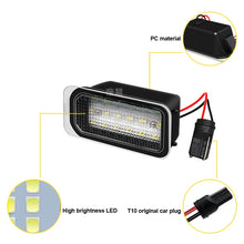 Load image into Gallery viewer, 1Pc Car LED License Plate Lights Number Plate Lamp Replacement Signal Light Car 12V Light For FOCUS Ford KUGA S MAX MONDEO MK4 MK5 MK2 FIESTA