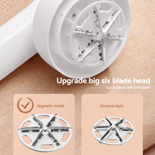 Load image into Gallery viewer, USB Rechargeable Electric Lint Remover Fluff Pellets Cut Fuzz Pellet Trimmer Machine Portable Sweater Shaver Fuzz Spooling Machine Pellets Removal Cutter