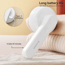 Load image into Gallery viewer, USB Rechargeable Electric Lint Remover Fluff Pellets Cut Fuzz Pellet Trimmer Machine Portable Sweater Shaver Fuzz Spooling Machine Pellets Removal Cutter