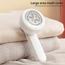 Load image into Gallery viewer, USB Rechargeable Electric Lint Remover Fluff Pellets Cut Fuzz Pellet Trimmer Machine Portable Sweater Shaver Fuzz Spooling Machine Pellets Removal Cutter