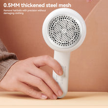 Load image into Gallery viewer, USB Rechargeable Electric Lint Remover Fluff Pellets Cut Fuzz Pellet Trimmer Machine Portable Sweater Shaver Fuzz Spooling Machine Pellets Removal Cutter