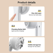 Load image into Gallery viewer, USB Rechargeable Electric Lint Remover Fluff Pellets Cut Fuzz Pellet Trimmer Machine Portable Sweater Shaver Fuzz Spooling Machine Pellets Removal Cutter