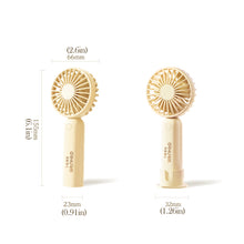 Load image into Gallery viewer, Handheld Mini Fan Portable Pocket Fan USB Charging Fan Rechargable Summer Cooling Fan for Home Outdoor Office