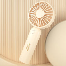 Load image into Gallery viewer, Handheld Mini Fan Portable Pocket Fan USB Charging Fan Rechargable Summer Cooling Fan for Home Outdoor Office
