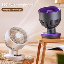Load image into Gallery viewer, Portable Mini Table Fan USB Rechargeable Quiet Desktop Electric Fan High Quality Student Dormitory Small Cooling Fan