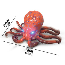 Load image into Gallery viewer, Realistic Tactile Octopus Prop Automatic Eletronic Toys Spoof Artificial Animal Install Battery Kitten Toys Halloween Tricky Toy