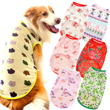 Load image into Gallery viewer, 4-17.5kg Golden Retriever French Bulldog Clothes Summer Breathable Soft Pet Clothes For Medium and Large Dogs L-3XL