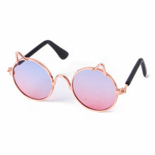 Load image into Gallery viewer, 1PC Cool Pet Cat Glasses Dog Glasses For Little Dog Cat Sunglasses Reflection Photos Props For Photography Pet Cat Accessories
