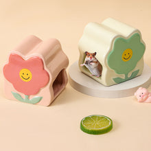 Load image into Gallery viewer, Ceramic Hamster House for Small Animals Outdoor Mushroom Cave Small Animal Food for Home Hamster Keeping Gifts
