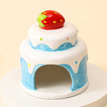 Load image into Gallery viewer, Ceramic Hamster House for Small Animals Outdoor Mushroom Cave Small Animal Food for Home Hamster Keeping Gifts