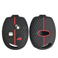Load image into Gallery viewer, Silicone Key Case Cover Protected Fob Accessories for Ford Fiesta Mk7 Mk5 Mk6 Mondeo Focus 2 Mk2 Transit Ka Fusion C-MAX S-MAX