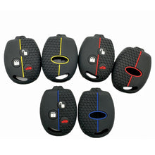 Load image into Gallery viewer, Silicone Key Case Cover Protected Fob Accessories for Ford Fiesta Mk7 Mk5 Mk6 Mondeo Focus 2 Mk2 Transit Ka Fusion C-MAX S-MAX
