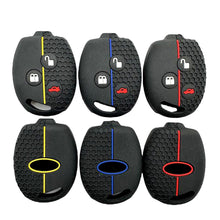 Load image into Gallery viewer, Silicone Key Case Cover Protected Fob Accessories for Ford Fiesta Mk7 Mk5 Mk6 Mondeo Focus 2 Mk2 Transit Ka Fusion C-MAX S-MAX