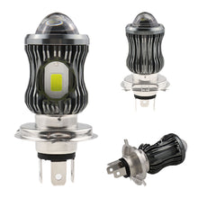 Load image into Gallery viewer, Motorcycle LED Headlight Projector Lens H4/BA20D/H6 LED COB Fog Lamp Bulb ATV Scooter Driving Spotlight Lamp