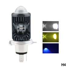 Load image into Gallery viewer, Motorcycle LED Headlight 3030 Chips Strobe Flash Beam Scooter Motorbike H4 BA20D PX15D Headlamp Headlight Bulbs