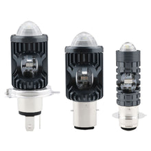 Load image into Gallery viewer, Motorcycle LED Headlight 3030 Chips Strobe Flash Beam Scooter Motorbike H4 BA20D PX15D Headlamp Headlight Bulbs