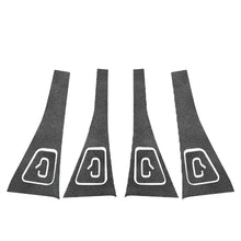 Load image into Gallery viewer, 4Pcs/Set Car Interior Door Switch Button Decor Cover Control Panel Trim Sticker Suede For Tesla Model 3 Y 2019-2023 Accessories