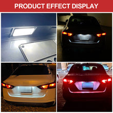 Load image into Gallery viewer, 1/2pcs 12V Car LED Number Plate Lamp White License Plate Light Assembly For Nissan Dacia Duster 2018 2019 2020 2021 2022