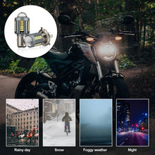 Load image into Gallery viewer, Motorcycle Led Headlight H4 BA20D Headlight Projector Lens Moto Signal Lamp Bulb White Yellow Head Lamp
