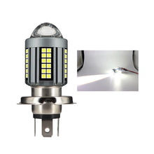 Load image into Gallery viewer, Motorcycle Led Headlight H4 BA20D Headlight Projector Lens Moto Signal Lamp Bulb White Yellow Head Lamp